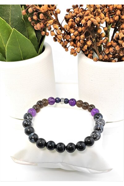 TAŞ RÜYASI التورمالين الأسود ندفة الثلج سبج الجمشت سموكي كوارتز الياقوت الأزر...