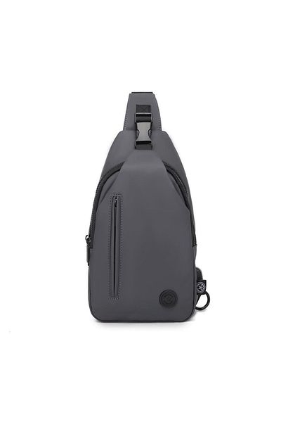 SMART BAGS Gumi Fabric Unisex Bodybag Τσάντα ώμου 8654 Σκούρο Γκρι