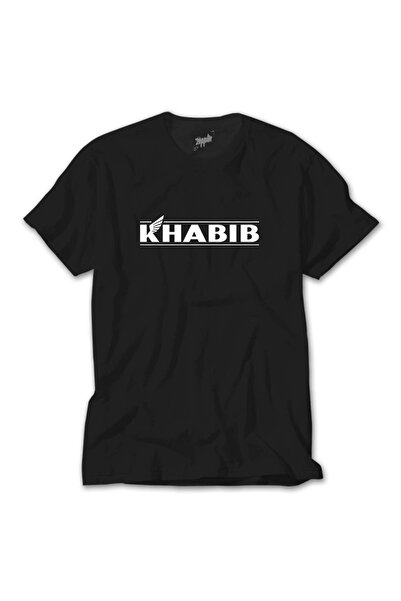 Z zepplin Tricou negru cu logo Khabib