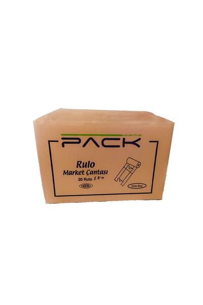 Karataş PACK Rulo Poşet Orta Boy Steril Paketleme, Gıdaya Uygun Polietilen Maddeden