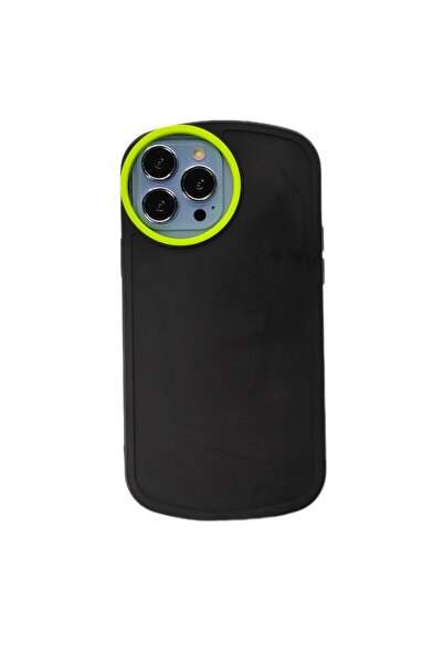 Nettech Iphone 13 Pro Max Uyumlu Silindir Camera Seri Arka Koruma - Siyah