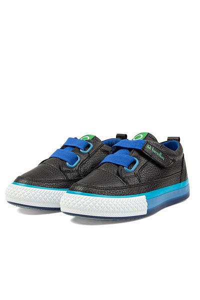 Benetton ®| BN-30445 - 3394 Black Blue - Children's Sneakers