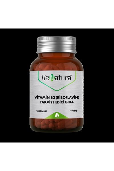 VeNatura Vitamin B2 (RIBOPHLAVIN) 100 Capsules