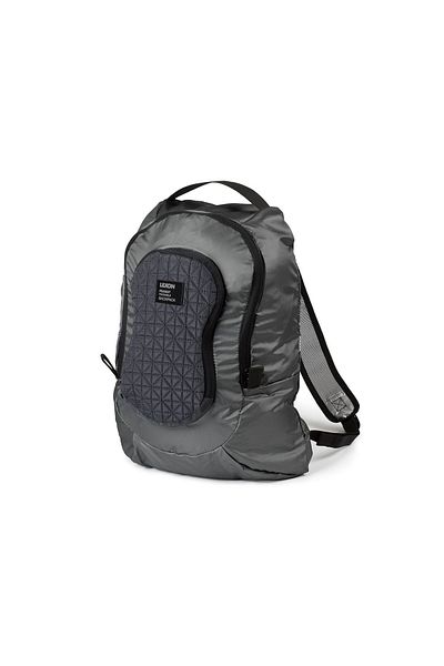 Lexon Peanut Backpack Metallic Gray