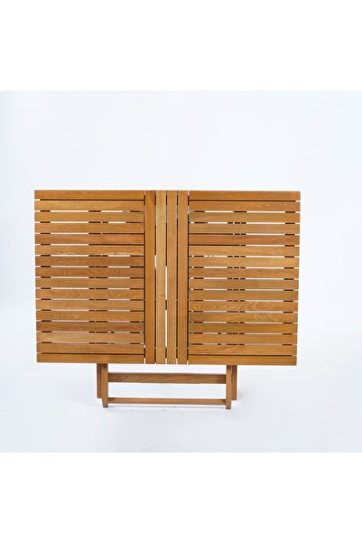 CMS SANDALYE Ahşap Katlanır Izgaralı Masif Masa 80x120