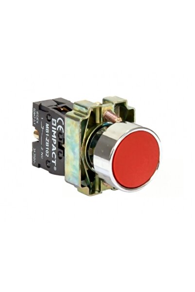 Impact Yaylı Buton - Stop (metal)