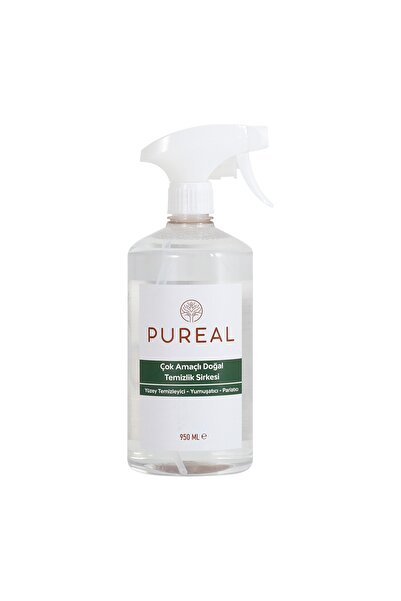 Pureal Çok Amaçlı Doğal Temizlik Sirkesi (yumuşatıcı-parlatıcı-yüzey Temizleyici)