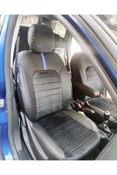AKINCI Dacia Duster 2018 2021 Uyumlu    Arası Arka Sırt 2+1 Model Siyah Taytü...
