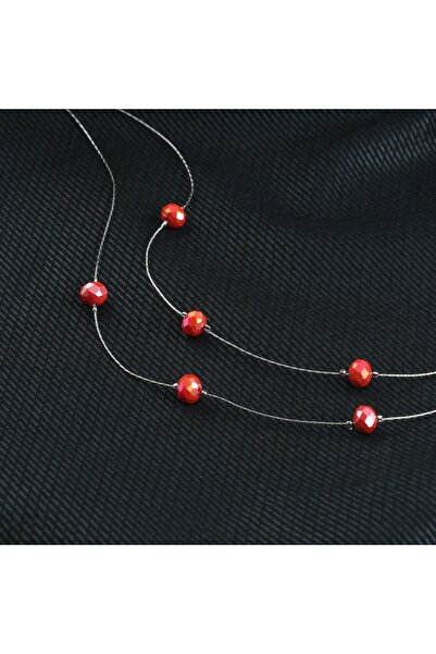 dicorde حزام النظارة بسلسلة إيطالية مطلية بحجر صغير لؤلؤي موديل 022