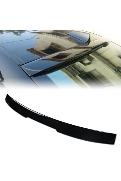 HYM TUNİNG Bmw 5 Uyumlu Serisi E60 Cam Üstü Spoiler, Fiber Boyasız, Eski 5.20...