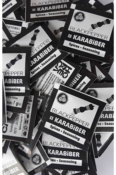 Genel Markalar Horeca Stick Karabiber 1000 Adet