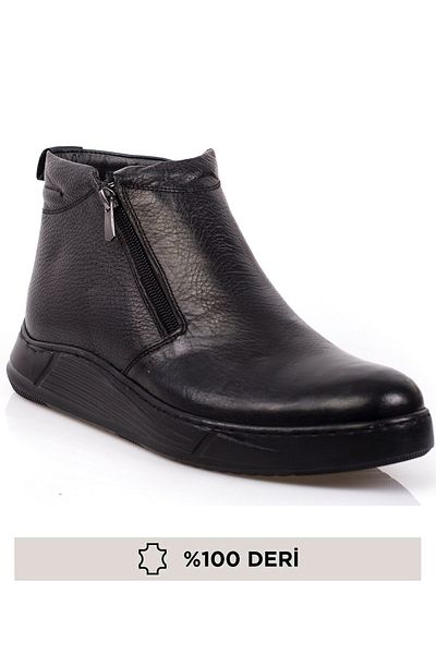 maximoda Γνήσιο δέρμα, με φερμουάρ, γούνινες δερμάτινες μπότες
