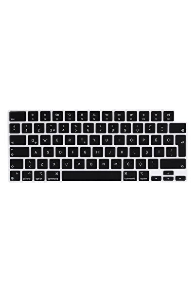AktarMobile Macbook Air 13.6" M2 / M3 / M4 A2681 / A3113 / A3240 Uyumlu Klavye Koruyucu Türkçe Q Silikon Ped