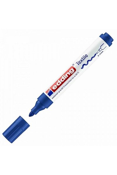 Edding Textile Marker Pen 4500 2-3mm Blue 03