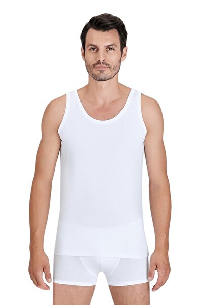 Kom Tricou alb pentru bărbați 90010