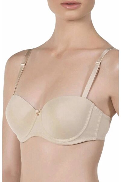 Kom Women's Strapless, Removable Strap, Silicone Tape, Unpadded Bra Sheena