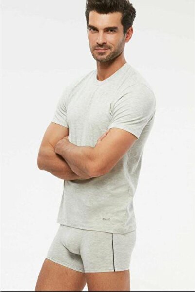Kom James 2-pack Men's Undershirt - Gray
