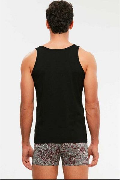 Kom Scott Strappy 2-pack Men's Undershirt - Black