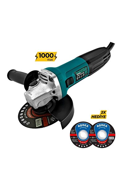 Anadolu Strong Anadolustrong Ans1034 Profesyonel Taşlama Makinası 2 Adet Kesm...