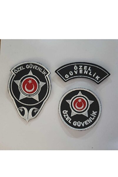 ARTHUR Çelikler Özel Güvenlik Logo Takımı Nakış Işlemeli
