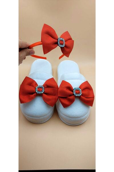 ALAZ TASARIM HOBİ Maternity Crown Slippers Set