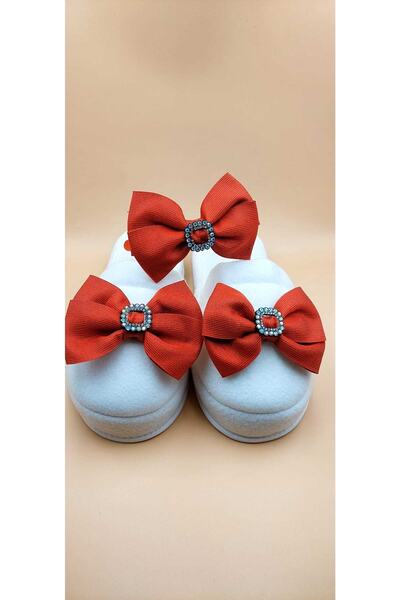 ALAZ TASARIM HOBİ Maternity Crown Slippers Set