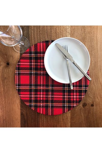 desen izmir American Service, Plaid Charger