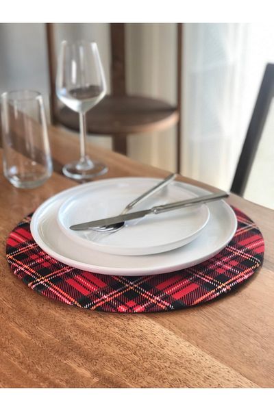 desen izmir American Service, Plaid Charger