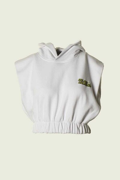 ECKO UNLTD Γυναικείο φούτερ Ecko Unlimited Emery Hooded Regular Fit Λευκό