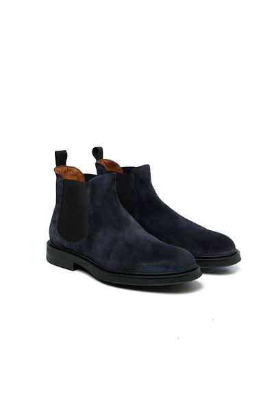 Frau Ανδρικά Μποτάκια 73c3 Waxy Blu