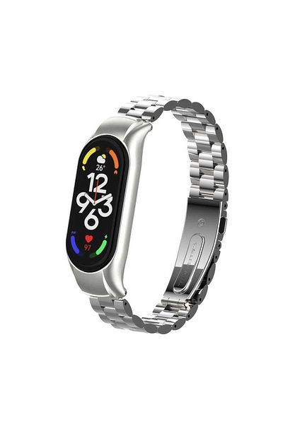 UnDePlus سوار Xiaomi Mi Band 7 المعدني مع مشبك للسوار 04