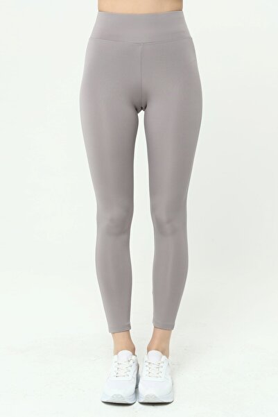 VOSSAX Women's Gray High Waist Recovery Fitness Sports Leggings