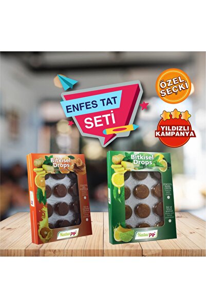 Naturpy Bitkisel Drops Pastiller (nane Limon, Portakal)