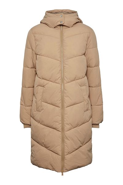 PIECES Winterjacke - Beige - Puffer