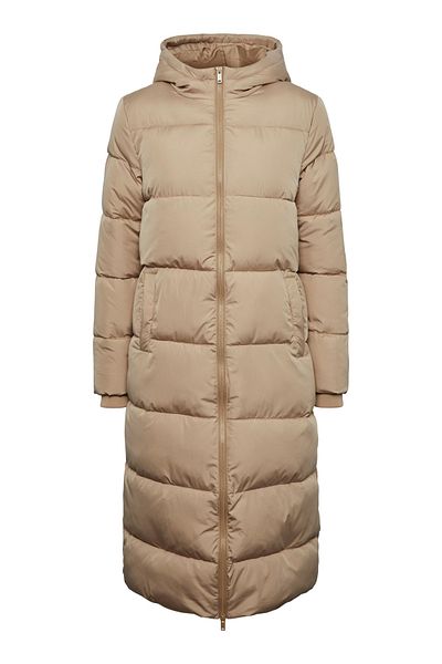 PIECES Winterjacke - Beige - Puffer