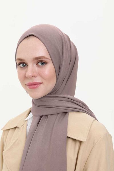 DELUX POLO Tessetür Mink Viscose Χτενισμένο Βαμβακερό Σάλι