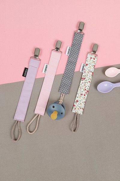 KARAMİLA Set of 4 Pacifier Straps - Pacifier Chain