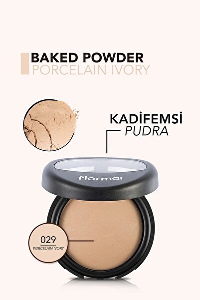 Flormar Mat Bitişli Sabitleyici Yoğun Kapatıcı Pudra - Baked Powder - 029 - 8690604178612