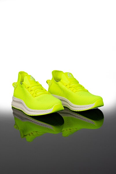 LETOON Sneaker - Gelb - Flacher Absatz