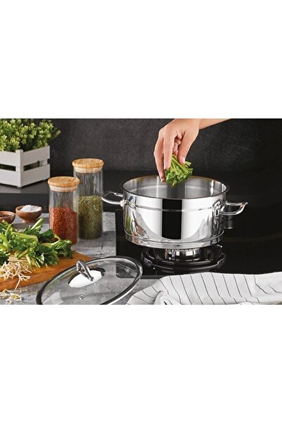 Kahramanlar Kah 2025 Pot Glazed Deep Steel 20X10 cm