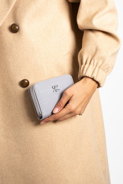 Polo Of Colors Nora Gray Women's Wallet 10x13 Size