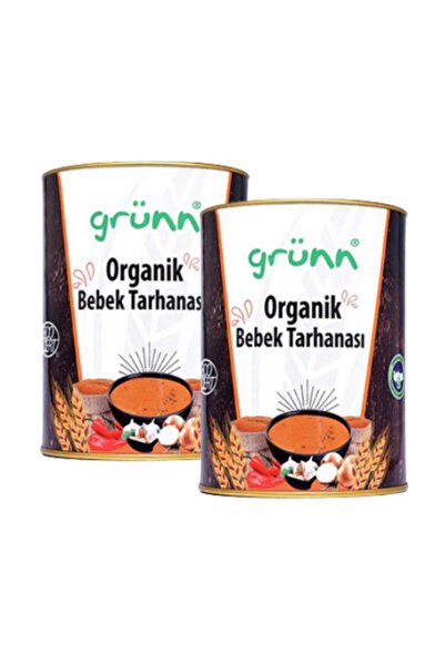 Grünn Organik Bebek Tarhanası 2 Adet (400*2 G)