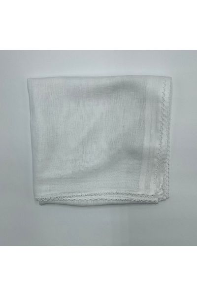 Naz Ipek Batică interioară 100% Bumbac Pânză Albă Pachet 5 80x80cm