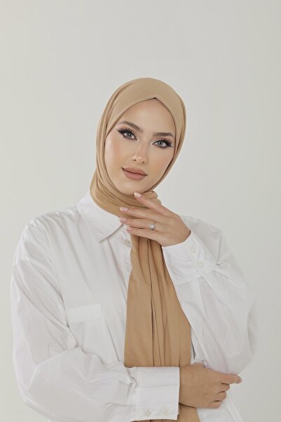 Beyzak Kum Luxury χτενισμένο βαμβακερό σάλι - Γυναικείο Hijab Jersey Hijab Lycra Shawl