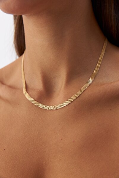 YAVUZ KUYUMCULUK 14 Ayar Altın Zincir Bismark