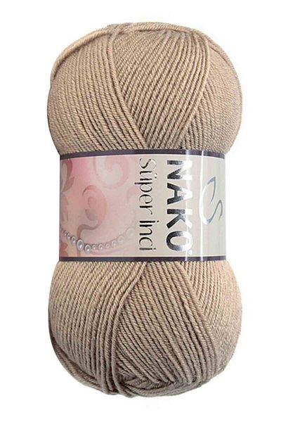 NAKO Super Pearl 5 τεμαχίων πλεκτό νήμα 1729 Karamela