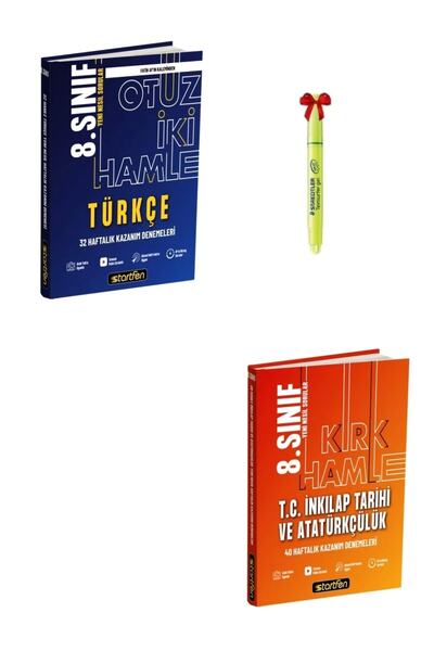 Startfen Lgs 8.sınıf Otuz Iki Hamle Türkçe Ve Inkılap Deneme