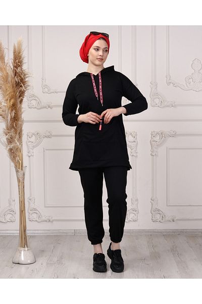 CNG MODA Women's Boyfrend Kango Pocket Tracksuit Set