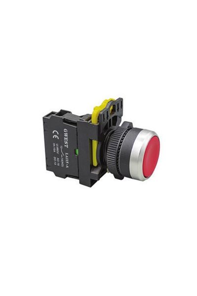 Gwest A5-01 Spring Button 22mm 1no Red