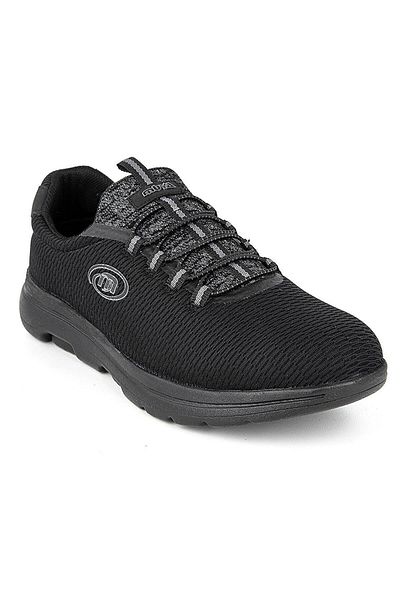 Muya Sloop Lace-Up Orthopedic Men's Sports Shoes Black